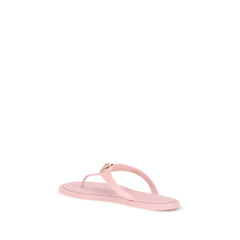 Versace Zehentrenner-Sandalen aus mehrfarbigem Gummi