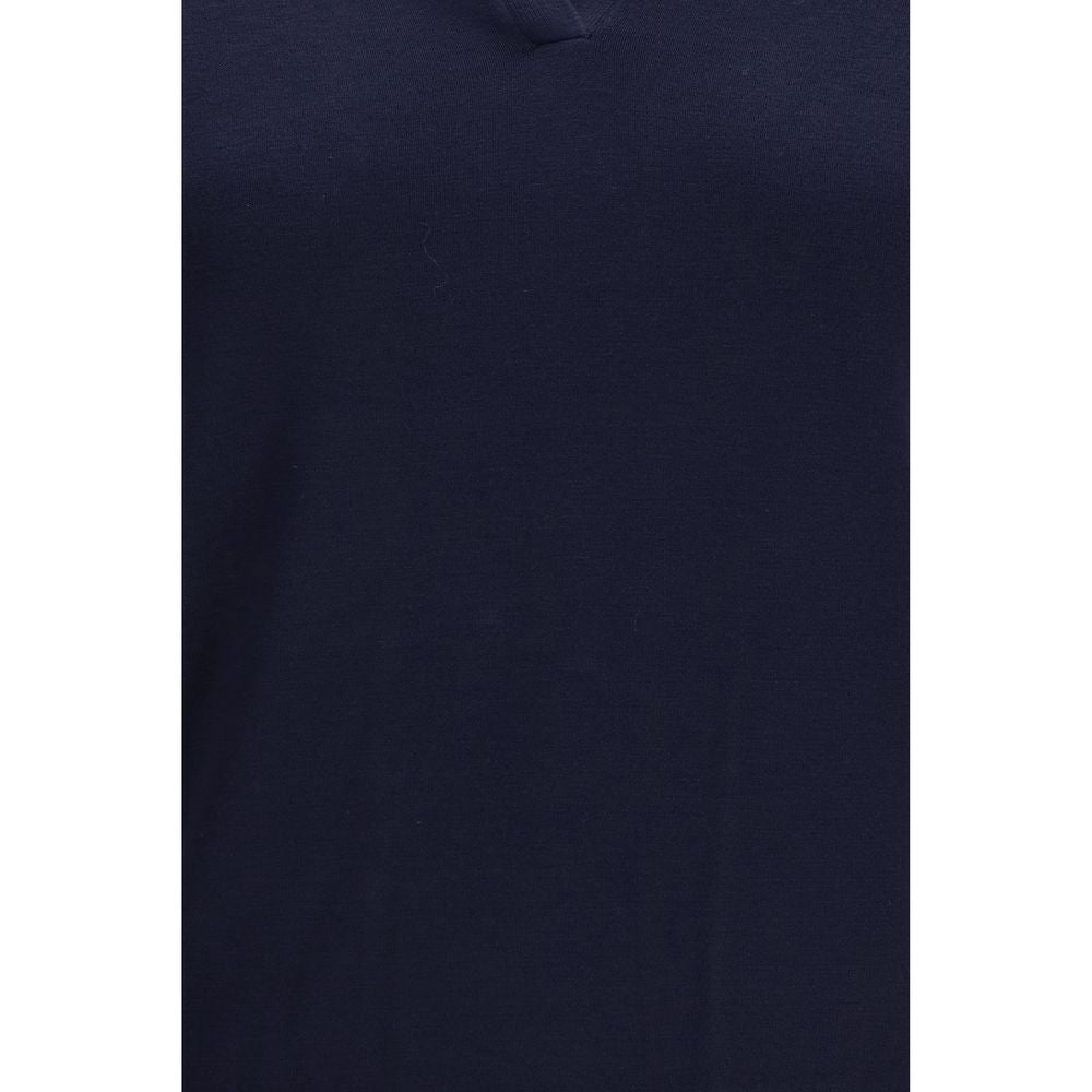 Max Mara Blaues Viskose-Sweatshirt