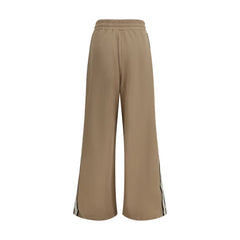 Max Mara Beige Freizeithose aus Baumwolle