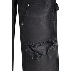 Alexander Wang Black Cotton Cargo Pants