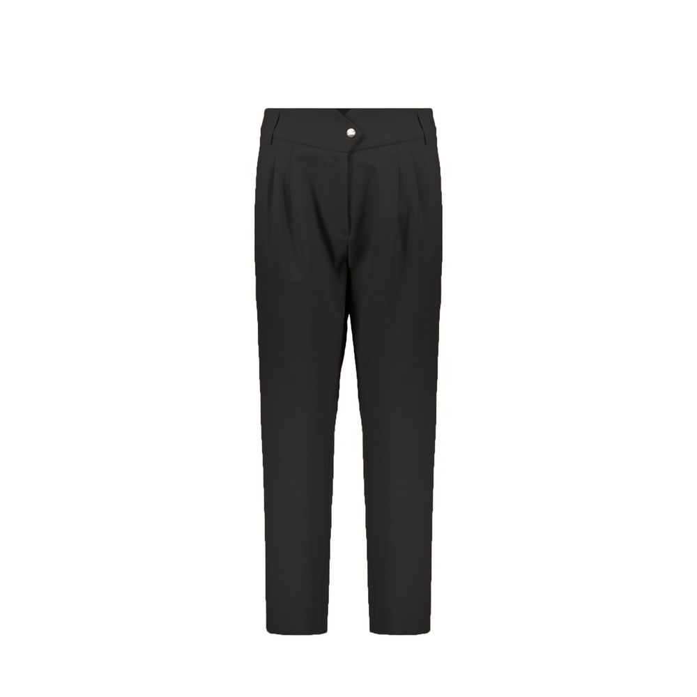 Herno Schwarze lässige Hose aus Elastan