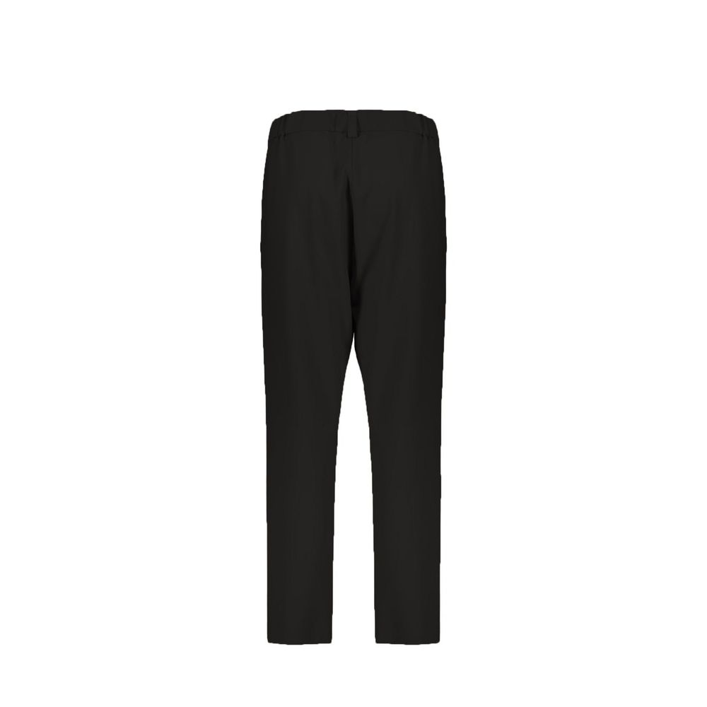 Herno Schwarze lässige Hose aus Elastan
