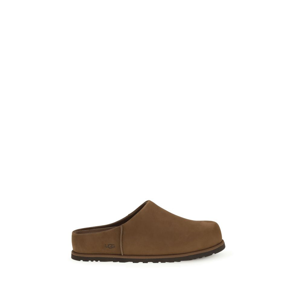 UGG Braune Kalbsleder Mules aus Bos Taurus