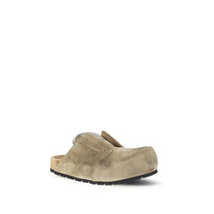 Balenciaga Beige Kalfsleer Bos Taurus Muiltjes