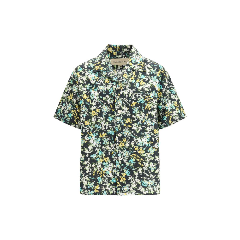 Valentino Multicolor Cotton Shirt