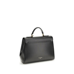 Dolce & Gabbana Zwarte Schoudertas van kalfsleer Bos Taurus