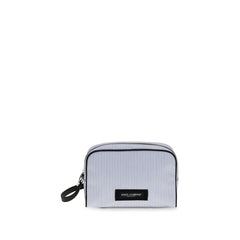 Dolce & Gabbana Blauwe Katoenen Handtas