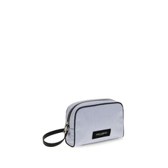 Dolce & Gabbana Blauwe Katoenen Handtas