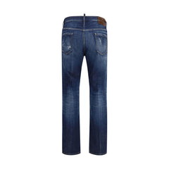 Dsquared² Blauwe Katoenen Jeans Denim