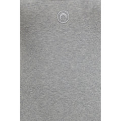 Marine Serre Gray Cotton Jumpsuit