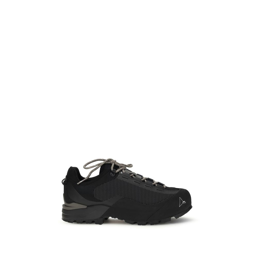 ROA Schwarze Polyamid-Athletik-Sneakers