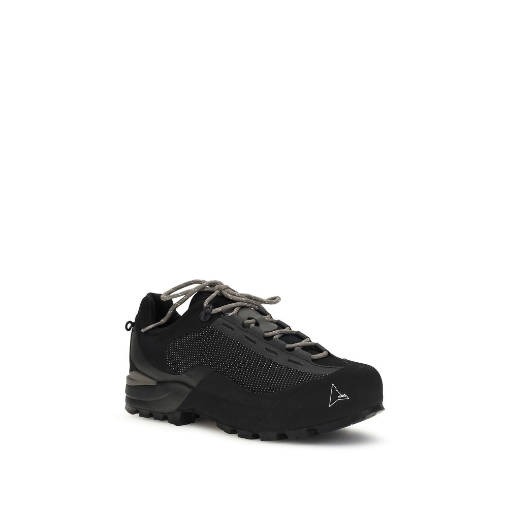 ROA Schwarze Polyamid-Athletik-Sneakers