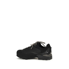 ROA Schwarze Polyamid-Athletik-Sneakers