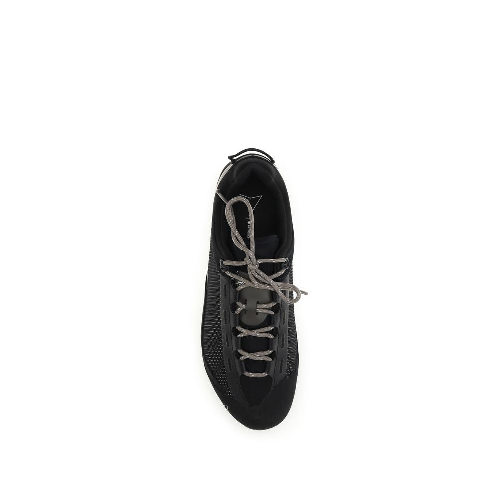 ROA Schwarze Polyamid-Athletik-Sneakers