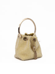 Jimmy Choo Gele Bon Bon Micro Crystals Emmer