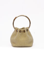 Jimmy Choo Gele Bon Bon Micro Crystals Emmer