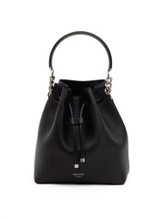 Jimmy Choo Zwarte Bon Bon Leren Emmertas