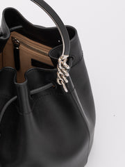 Jimmy Choo Zwarte Bon Bon Leren Emmertas