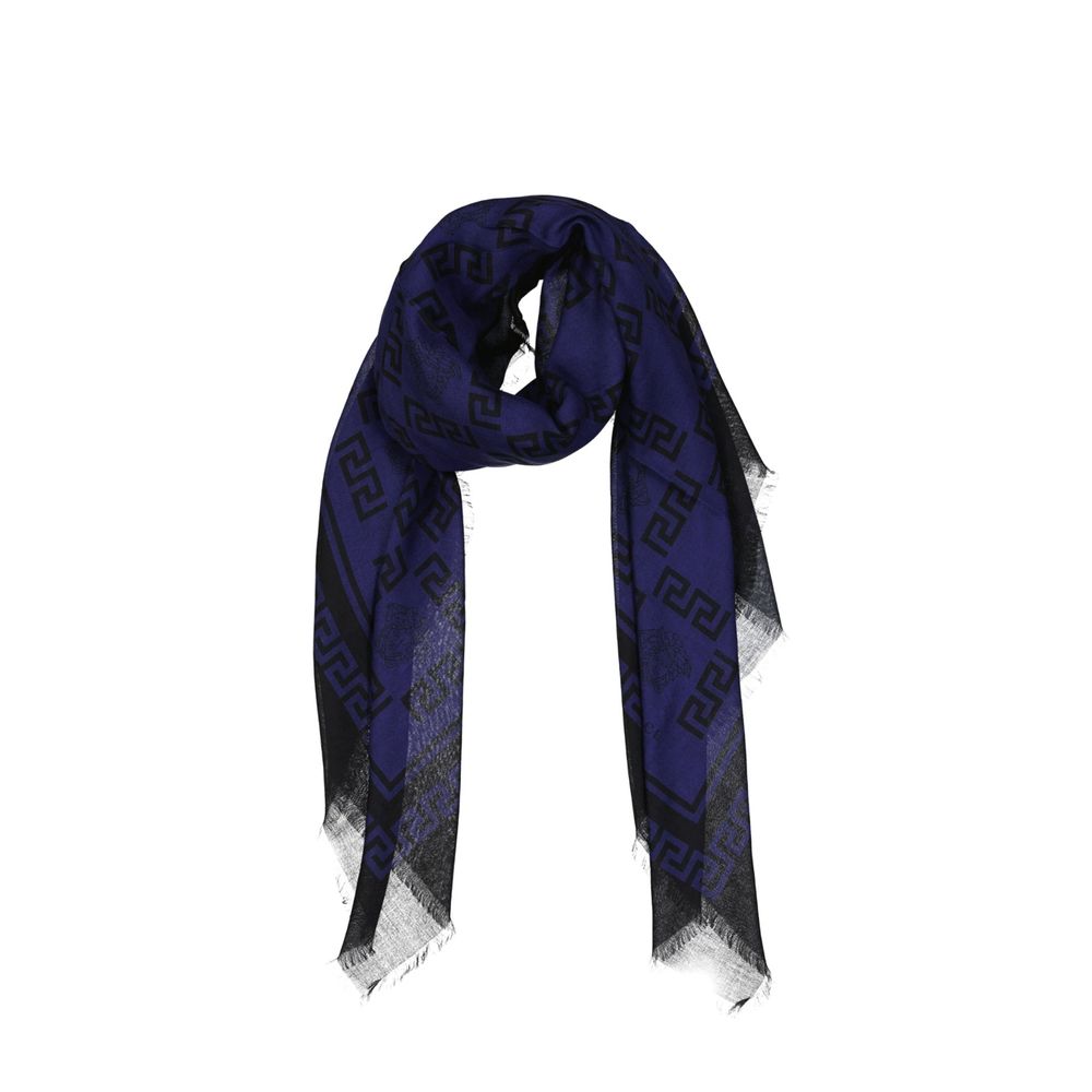 Versace Blauwe Modale Sjaal