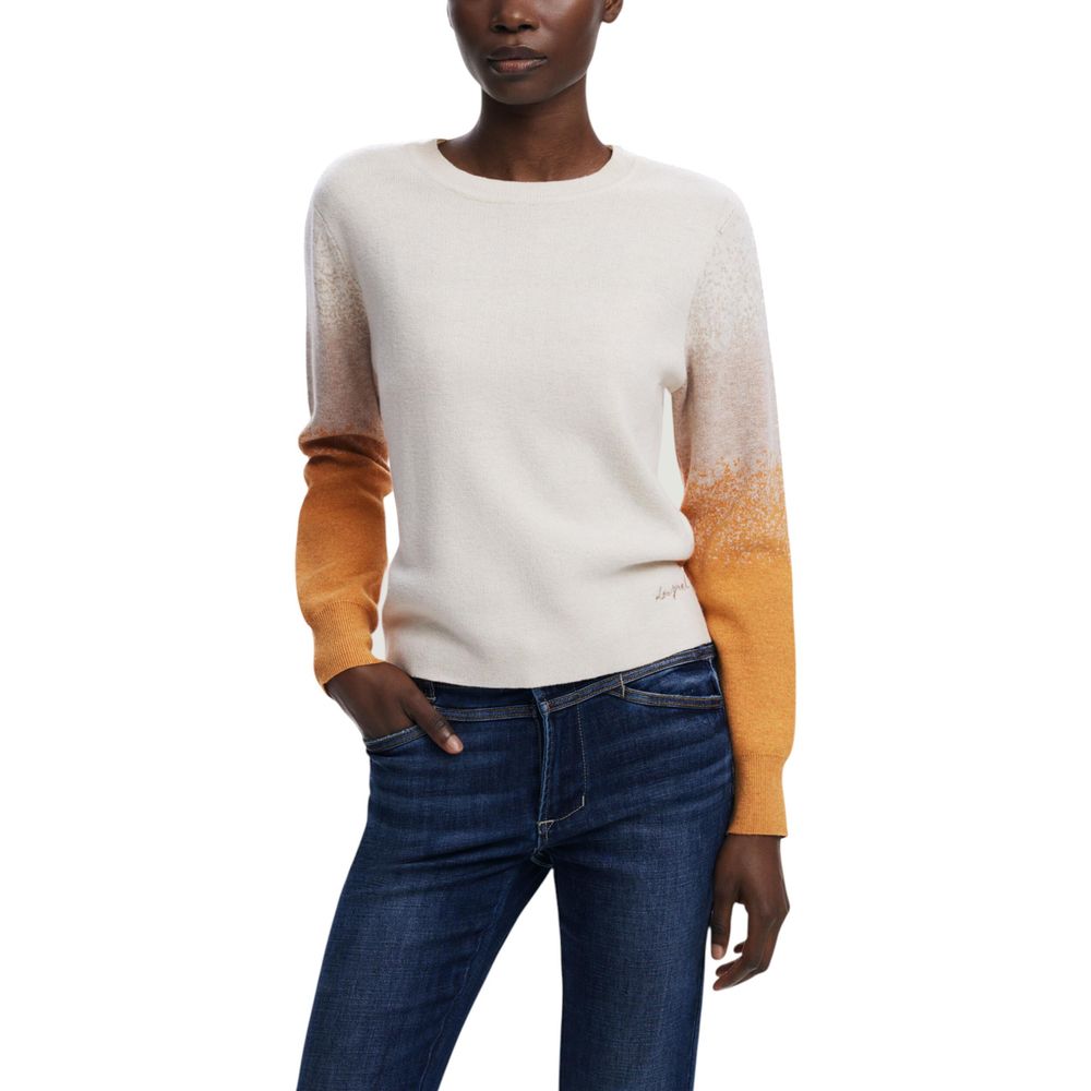 Desigual Beige Viskose-Sweatshirt
