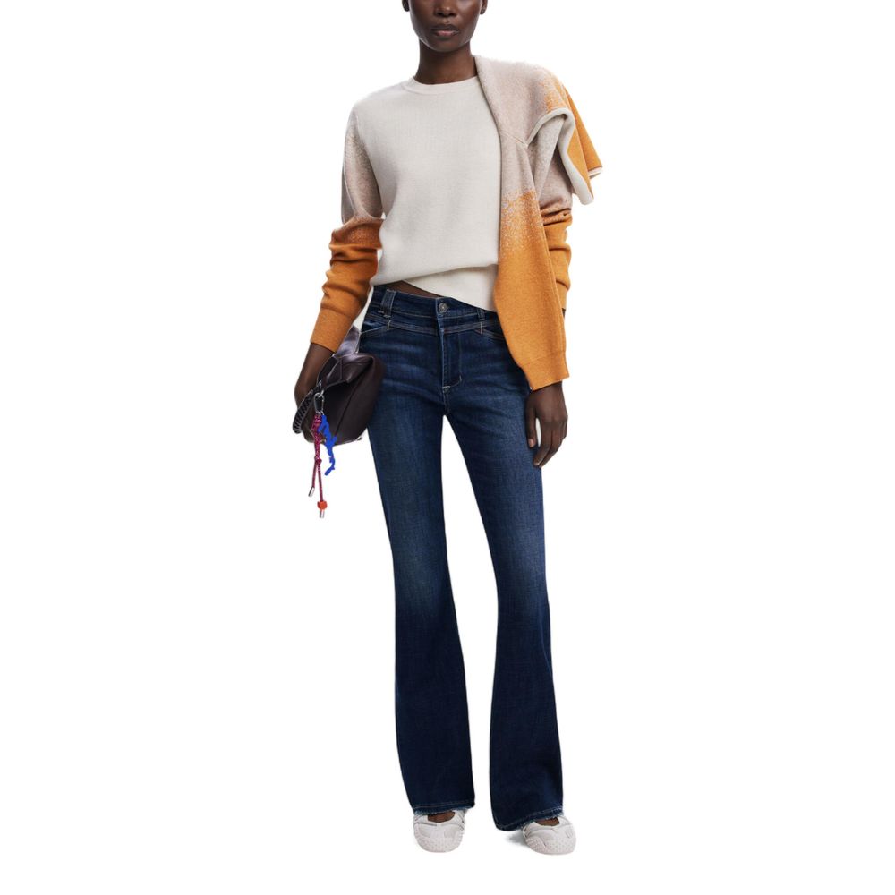 Desigual Beige Viskose-Sweatshirt