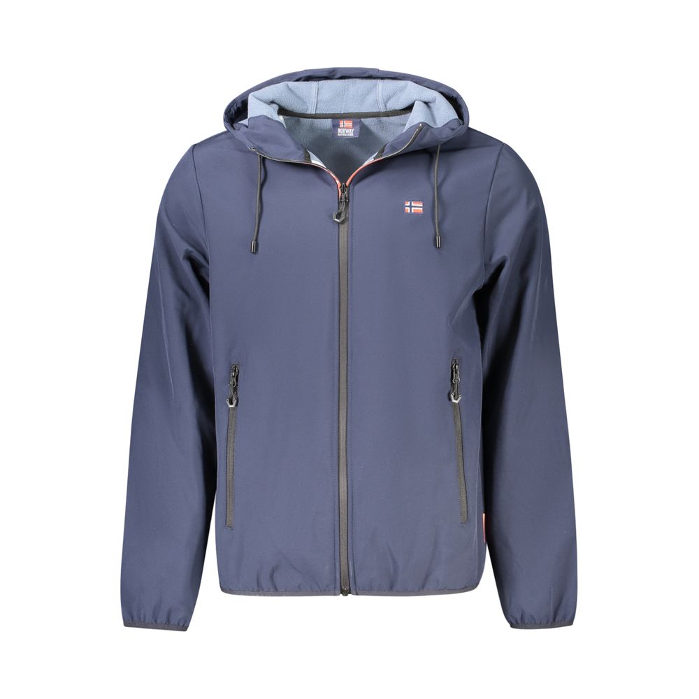 Noorwegen 1963 Blauwe Polyester Herenjas
