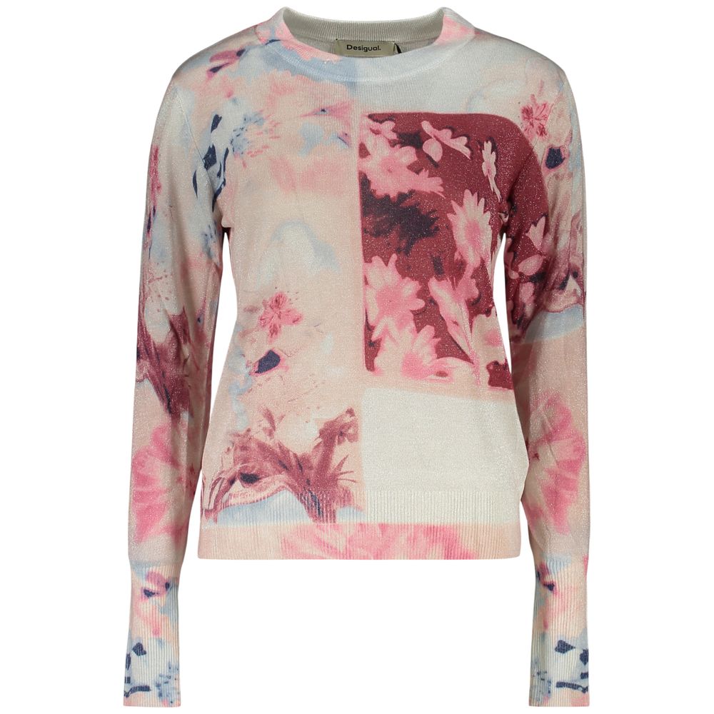 Desigual Rosa Viscosa Damen-Maglia