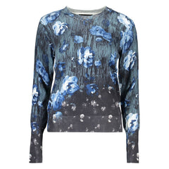 Desigual Blauer Viscose Damen Pullover