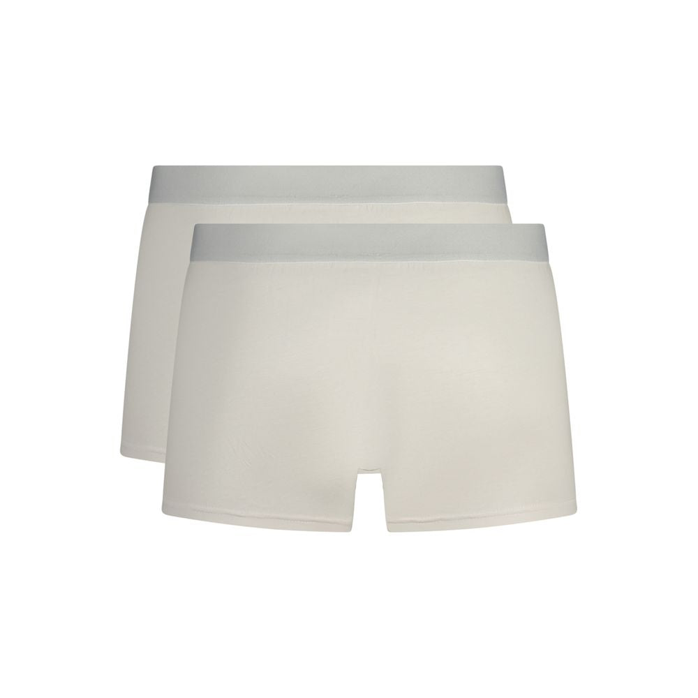 Trussardi Bianco Katoenen Boxershort voor Heren