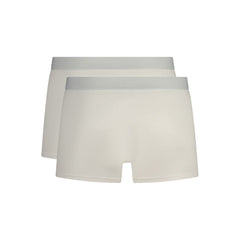 Trussardi Bianco Katoenen Boxershort voor Heren