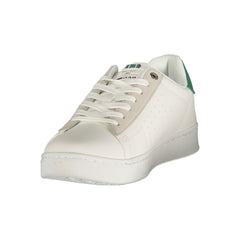 Gas Witte Polyurethaan Heren Sneaker
