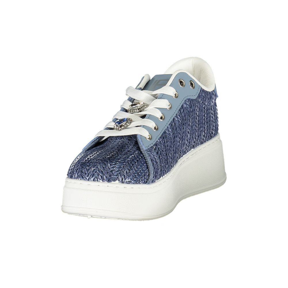 Laura Biagiotti Blue Polyurethan Damen Sneaker