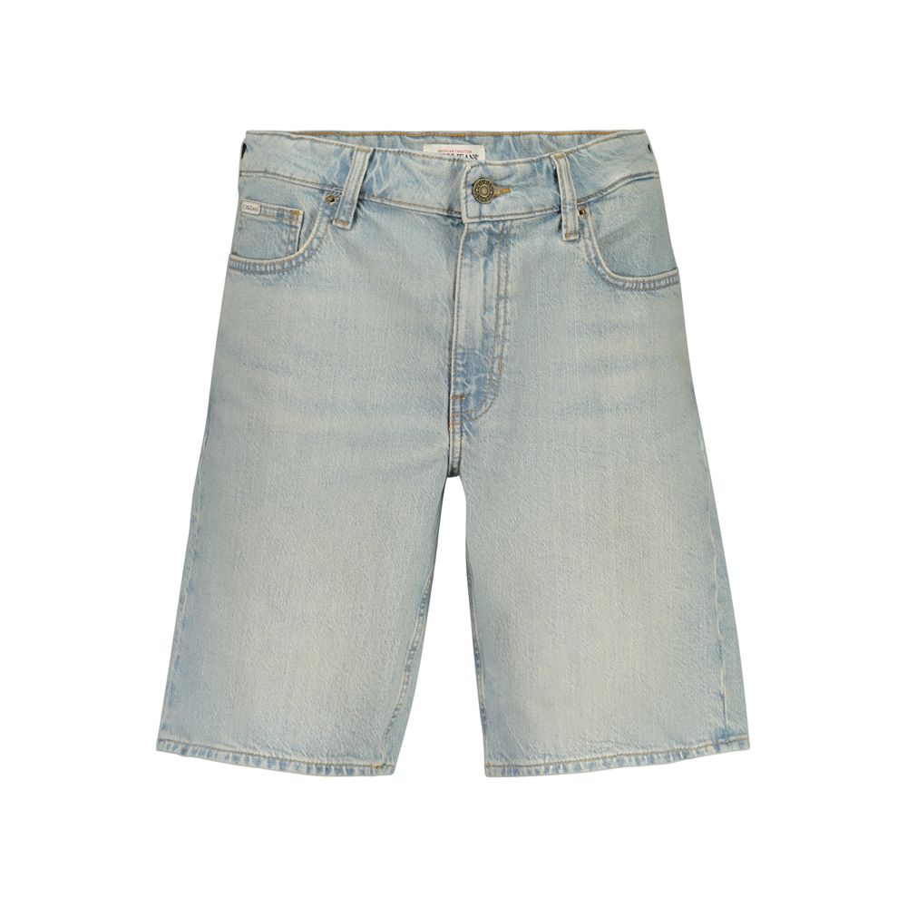 Guess Jeans Azzurro Baumwolle Herren Bermuda-Shorts