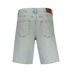 Guess Jeans Azzurro Baumwolle Herren Bermuda-Shorts