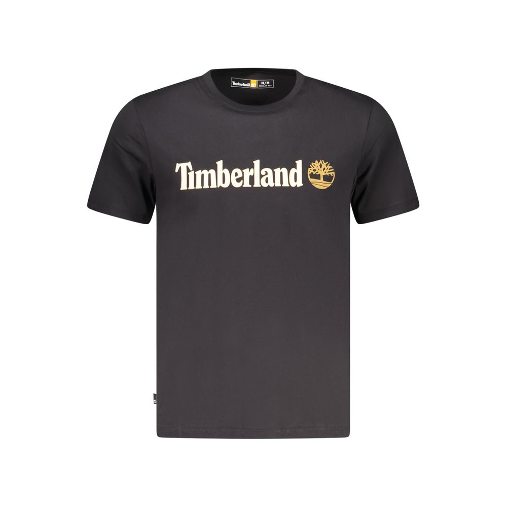 Timberland Schwarzes Baumwoll-Herren-T-Shirt