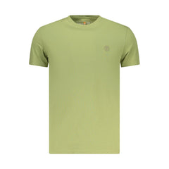 Timberland Verde Cotton Men T-Shirt