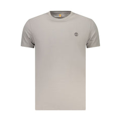 Timberland Grigio Cotton Men T-Shirt