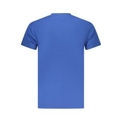 IJsbergblauw Katoenen Heren T-shirt