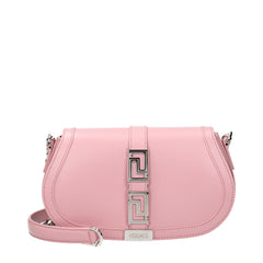 Versace Schultertasche aus pinkem Leder
