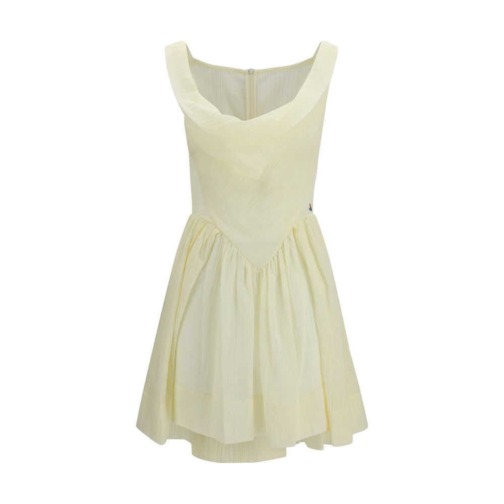 Vivienne Westwood Zweifarbiger Baumwoll-Freizeitkleid