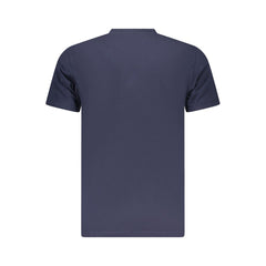 Iceberg Neon Blue Cotton Mens T-Shirt