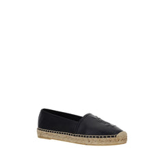 Saint Laurent Zwarte Lam Ovis Aries Aries Espadrilles
