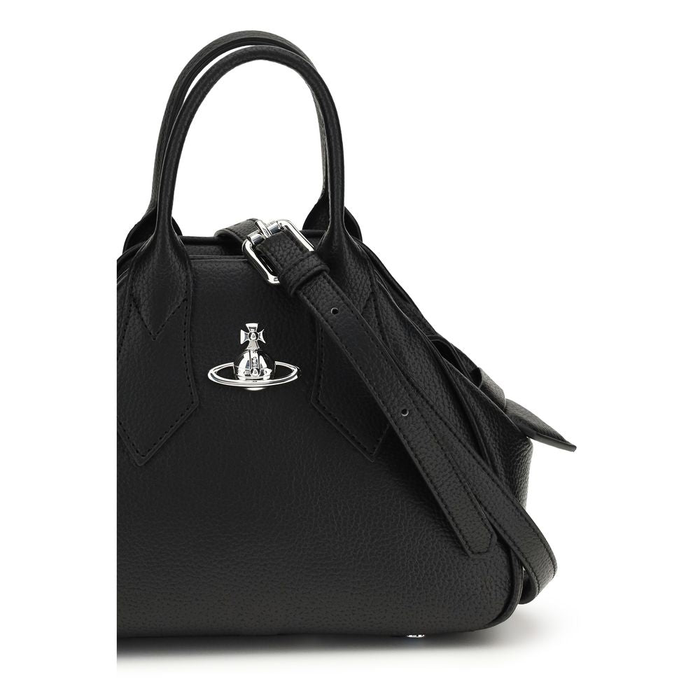 Vivienne Westwood Black Polyurethane Handbag