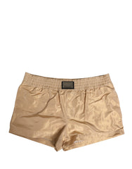 Dolce & Gabbana Beige Polyester Heren Boxershort Ondergoed