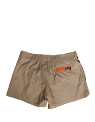 Dolce & Gabbana Brown Cotton Blend Mid Length Boxer Underwear