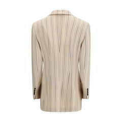 Dolce & Gabbana Multicolor Viscose Full-Length Jacket