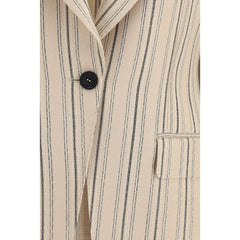 Dolce & Gabbana Multicolor Viscose Full-Length Jacket