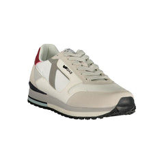 Gas White Polyurethan Herren-Sneaker