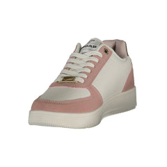 Gas Witte Polyurethaan Dames Sneaker