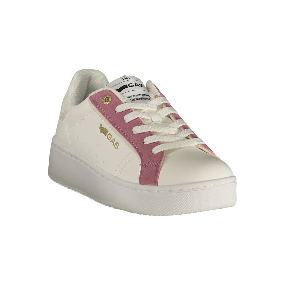 Gas Weiß Polyurethan Damen-Sneaker
